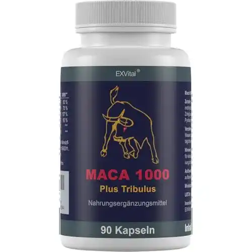Tribulus Terrestris Kapseln Maca 1000 – Hochdosierte Kombination