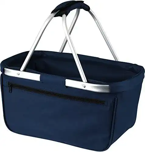 Einkaufskorb Halfar Shopper faltbar mit Aluminiumgestänge