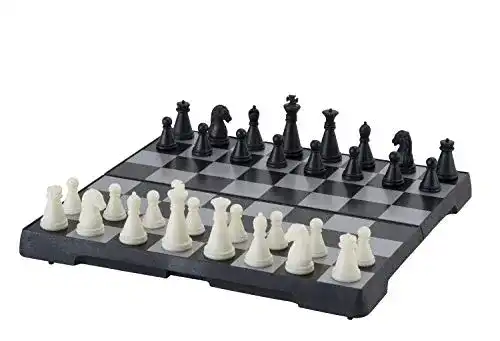 Schachbrett Engelhart – Magnetisches und einklappbares Schachspiel
