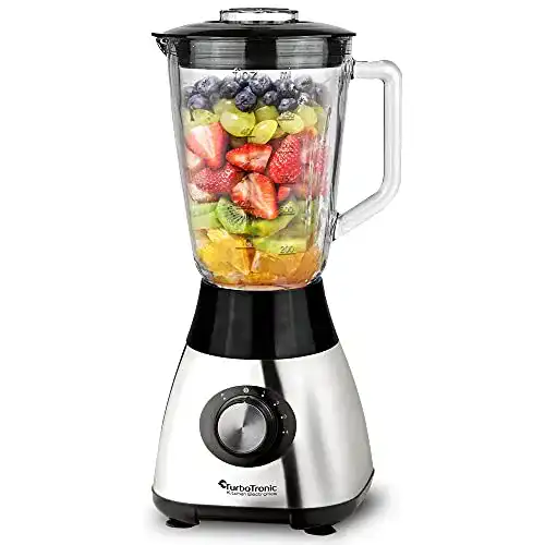 Standmixer mit Glasbehälter und 1200 Watt von TurboTronic
