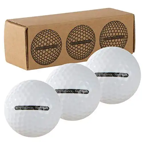 Golfbälle im 3er Pack ohne Markenname in Weiß