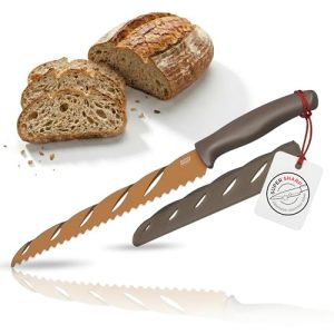 Kuhn Rikon 23505 Brotmesser, braun, 40 cm