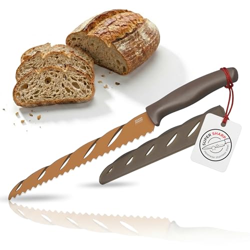 Kuhn Rikon 23505 Brotmesser, braun, 40 cm