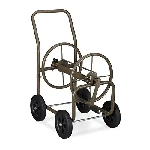 Schlauchwagen ohne Schlauch Relaxdays XL für 60 Meter Gartenschlauch
