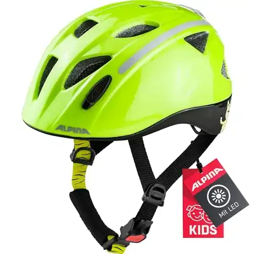 Alpina Fahrradhelm Ximo Flash mit Beleuchtung und Reflektoren