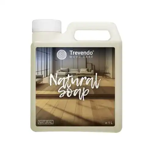 Holzbodenseife Trevendo Natur 1 Liter – Reinigung für Holzfußböden