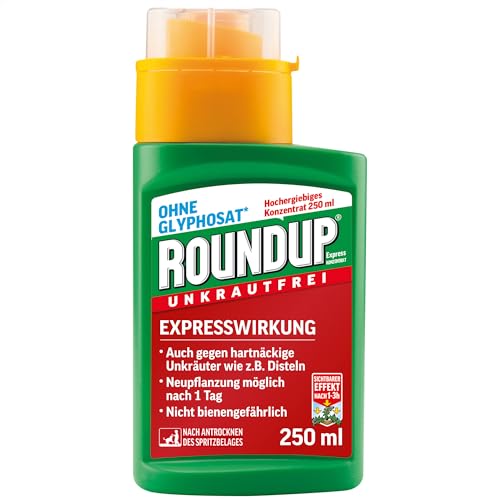 Unkrautvernichter Roundup Unkrautfrei Express Konzentrat