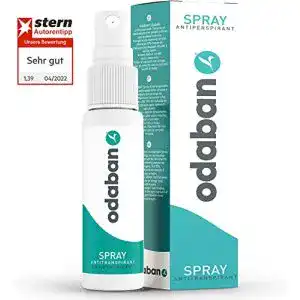 Odaban Antitranspirant Deo Spray für starkes Schwitzen