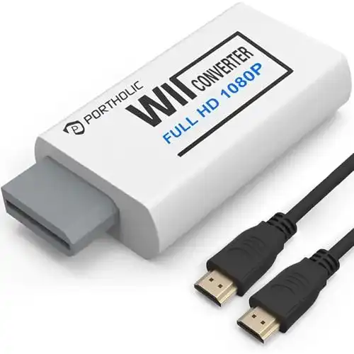 Wii zu HDMI Adapter für Wii-Konsole mit 1080P/720P Videoausgang