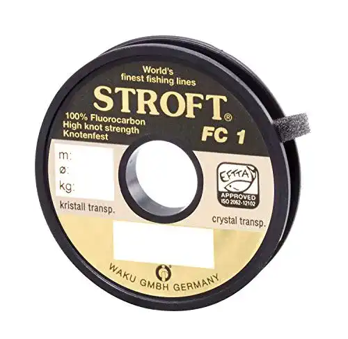Stroft Schnur FC1 Fluorocarbon 25m, 0.180mm, 2.9kg Tragkraft