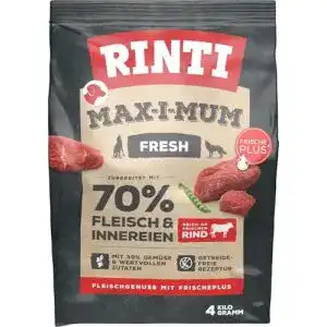 Rinti Hundefutter MAX-I-MUM Rind 2 x 4 kg
