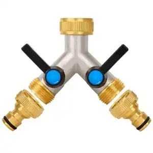 Wasserverteiler Opermaxer 2-Wege Y Verteiler für Wasserhahn