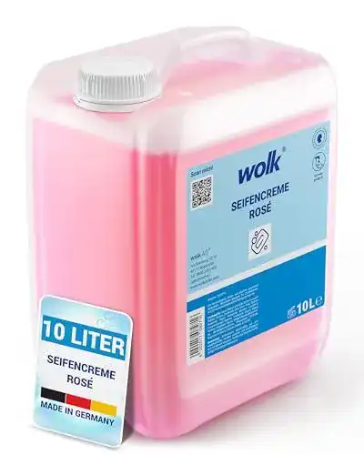Flüssigseife 10 Liter Handwaschseife Rosé von Wolk