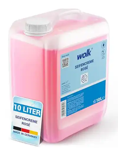 Flüssigseife 10 Liter Handwaschseife Rosé von Wolk