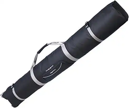 Skitasche von Amazon Basics, doppelt gepolstert, 170 x 18 x 18 cm