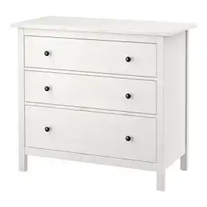 IKEA Schubladenkommode 703.604.14 aus Kiefer mit weißen Flecken