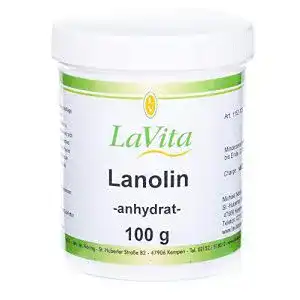 Lanolin Lavita anhydrat 100 Gramm für kosmetische Anwendungen