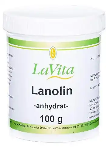 Lanolin Lavita anhydrat 100 Gramm für kosmetische Anwendungen