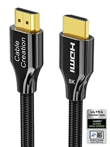HDMI-Kabel 3m von CableCreation – HDMI 2.1 8K Ultra HD