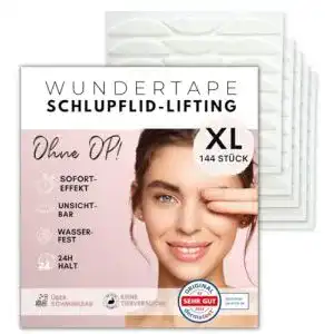 Schlupflid Tape für Augenlid Korrektur WUNDERTAPE Stripes