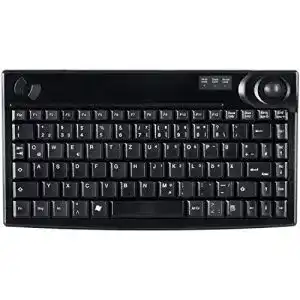 Tastatur mit Trackball Active Key AK-440-TU-B/GE für Industrieanwendungen