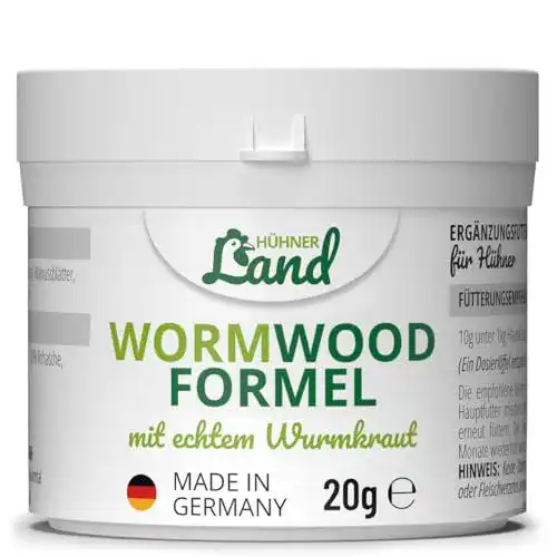 Wurmkur für Hühner – Hühner Land Wormwood Formel 20g Pulver