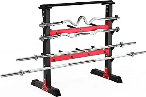 Langhantelständer HS-1007A von Hop-Sport für Hantelaufbewahrung
