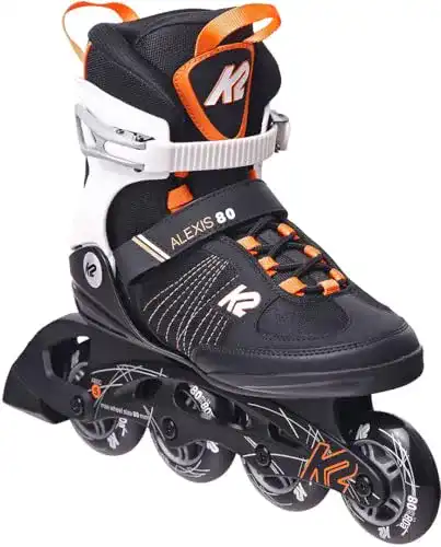 K2 Inline Skates Damen Alexis 80 in Schwarz-Orange
