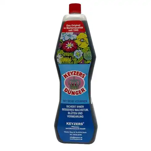Blumendünger Keyzers 1000ml für Blüh- und Grünpflanzen im Vergleich