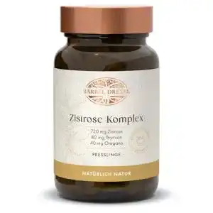 Vitamin C Lutschtabletten mit Zistrose, Holunder und Thymian
