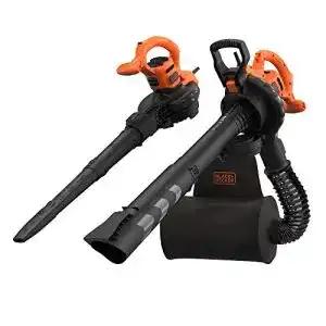 Elektro-Laubsauger Black+Decker 3-in-1 Laubbläser BEBLV290