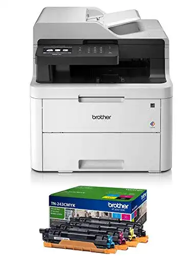 Brother MFCL3710CWG1 Laserdrucker mit Scanner – 4-in-1 Multifunktionsdrucker
