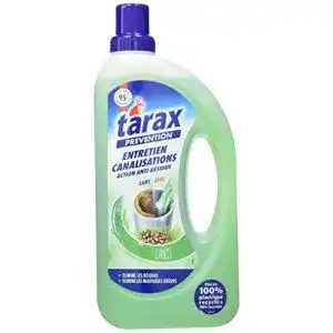 Bio-Abflussreiniger Tarax Ecocert für Rohrreinigung, 1 Liter