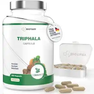 Triphala Biotary 300 Kapseln 1500 mg, 5 Monate Vorrat, Vegan