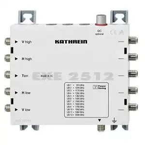 Multischalter 5/12 Kathrein EXE 2512 Einkabel Multischalter