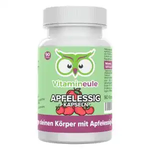Apfelessig Kapseln 500 mg hochdosiert – Vitamineule