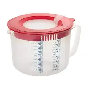 Rührschüssel mit Spritzschutz 2,2 L von Dr. Oetker Mess- und Rührbecher