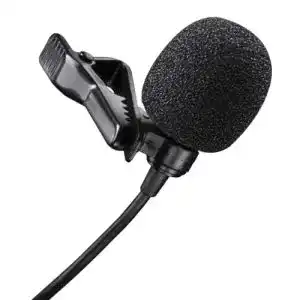 Walimex Pro Lavalier Mikrofon mit 120 cm Kabel für hochwertige Audioaufnahmen