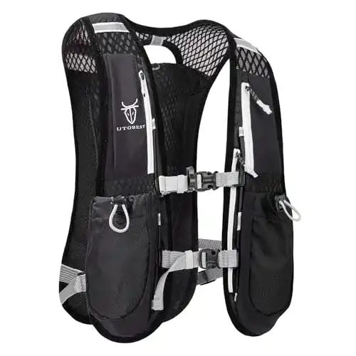 Laufweste für Herren Utobest 5L – Ultraleichter Trinkrucksack zum Laufen