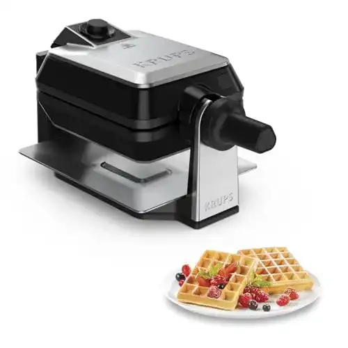 Belgisches Waffeleisen Krups FDD95D für die Zubereitung von Waffeln