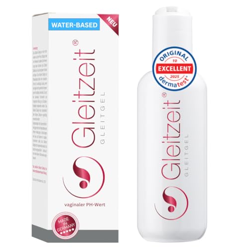 Gleitzeit Premium Gleitgel Wasserbasis 250ml – Sensitives Intimgel