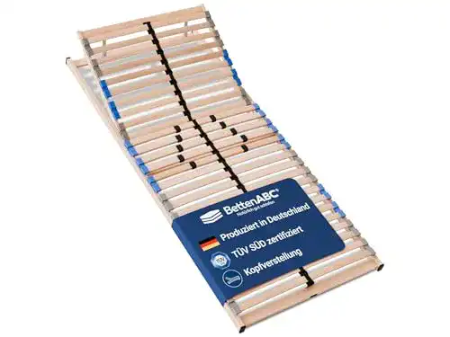 Madera 7 Zonen Lattenrost 120×200 cm von Betten-ABC