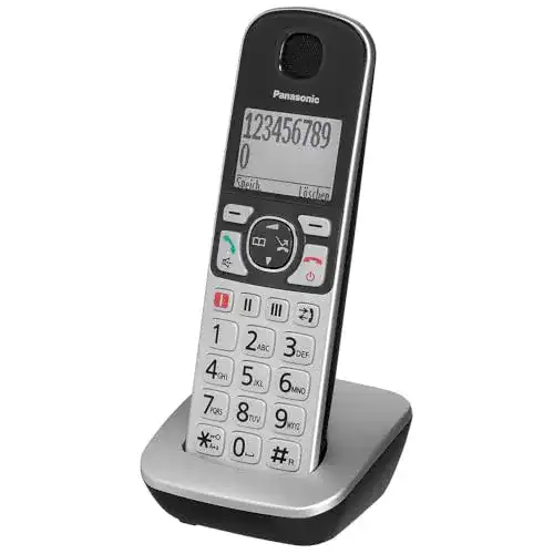 Seniorentelefon Panasonic KX-TGQ500GS DECT IP-Telefon Schnurlos
