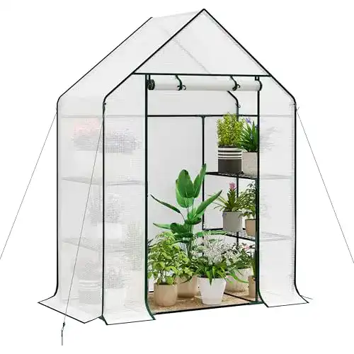 Foliengewächshaus von WOLTU für Tomaten und andere Pflanzen