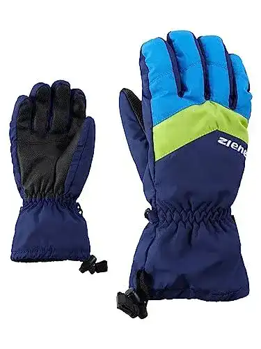 Ziener Kinder Lett AS Junior Ski-Handschuhe – Wasserdicht und Atmungsaktiv