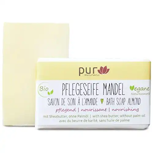 Naturseife Pflegeseife Mandel 100 g mit Bio Sheabutter