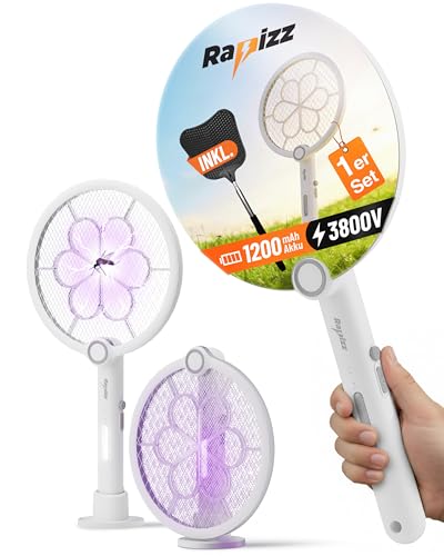 Elektrische Fliegenklatsche Cobus RAPIZZ Akku mit 3-in-1 Funktion