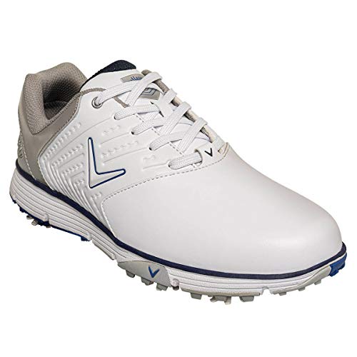 Callaway Herren Golfschuh Chev Mulligan S Waterproof in Weiß und Marineblau
