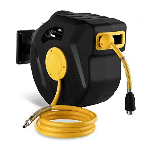 Druckluftschlauch-Aufroller 20m von MSW Motor Technics