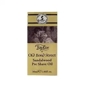 Pre-Shave Öl Sandelholz von Taylor Of Old Bond Street, 30ml